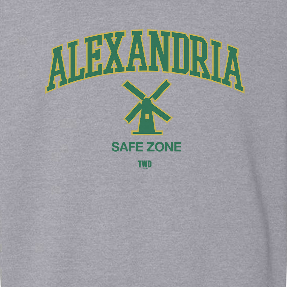 The Walking Dead Alexandria Collegiate Fleece Crewneck Sweatshirt