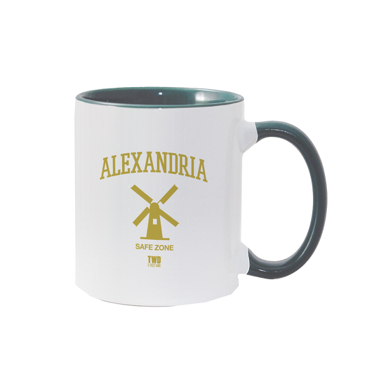 The Walking Dead Alexandria Collegiate Two-Tone Mug-1