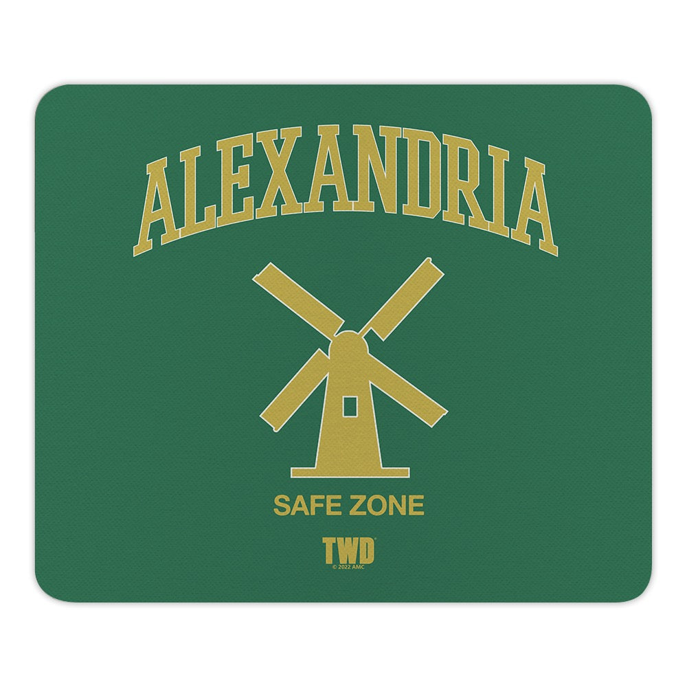 The Walking Dead Alexandria Collegiate Mouse Pad