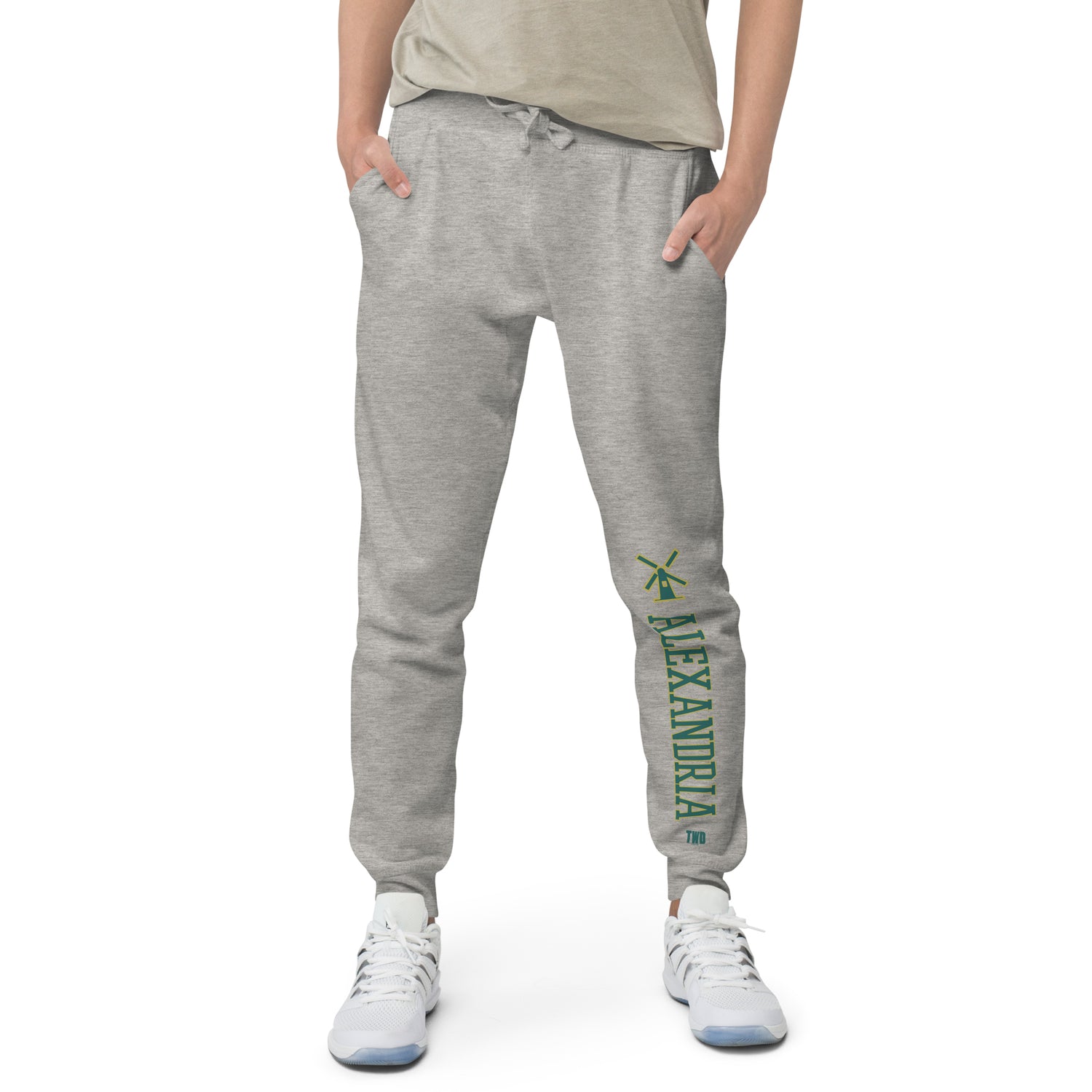 The Walking Dead Alexandria Collegiate Unisex Fleece Sweatpants