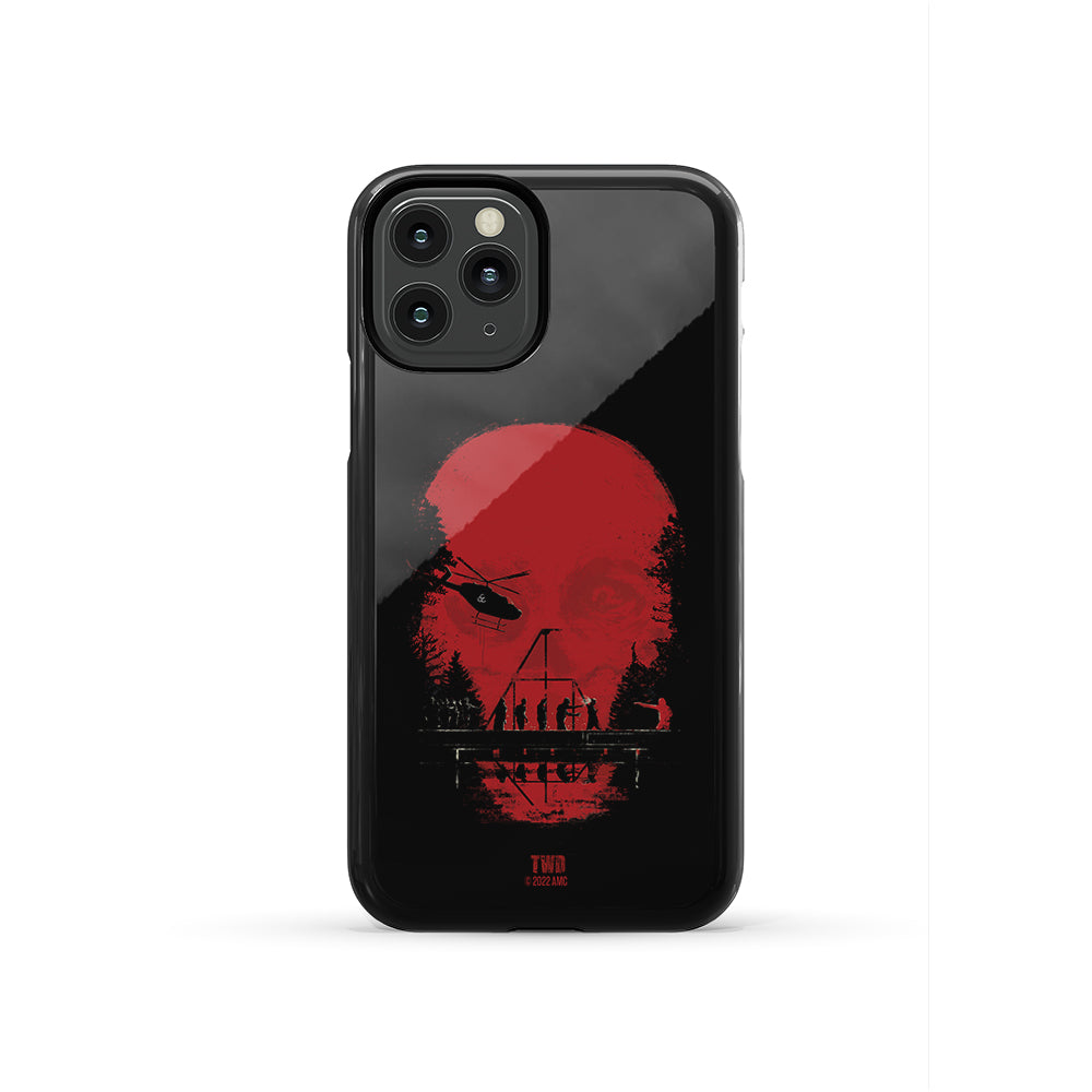 The Walking Dead Skull Tough Phone Case