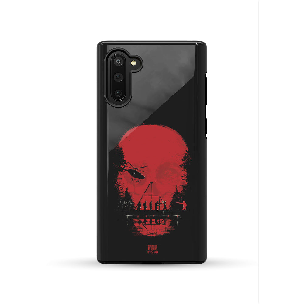 The Walking Dead Skull Tough Phone Case