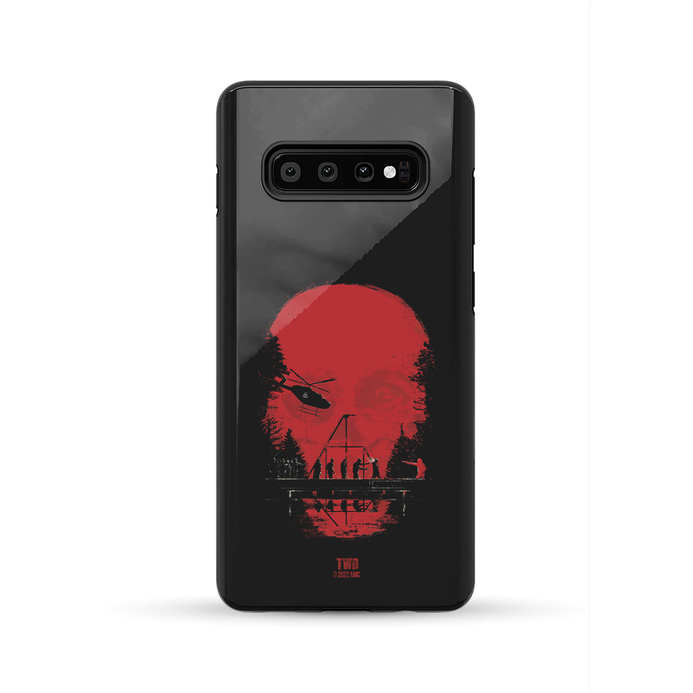 The Walking Dead Skull Tough Phone Case