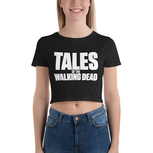 Tales of The Walking Dead Logo Women's Crop Top-1