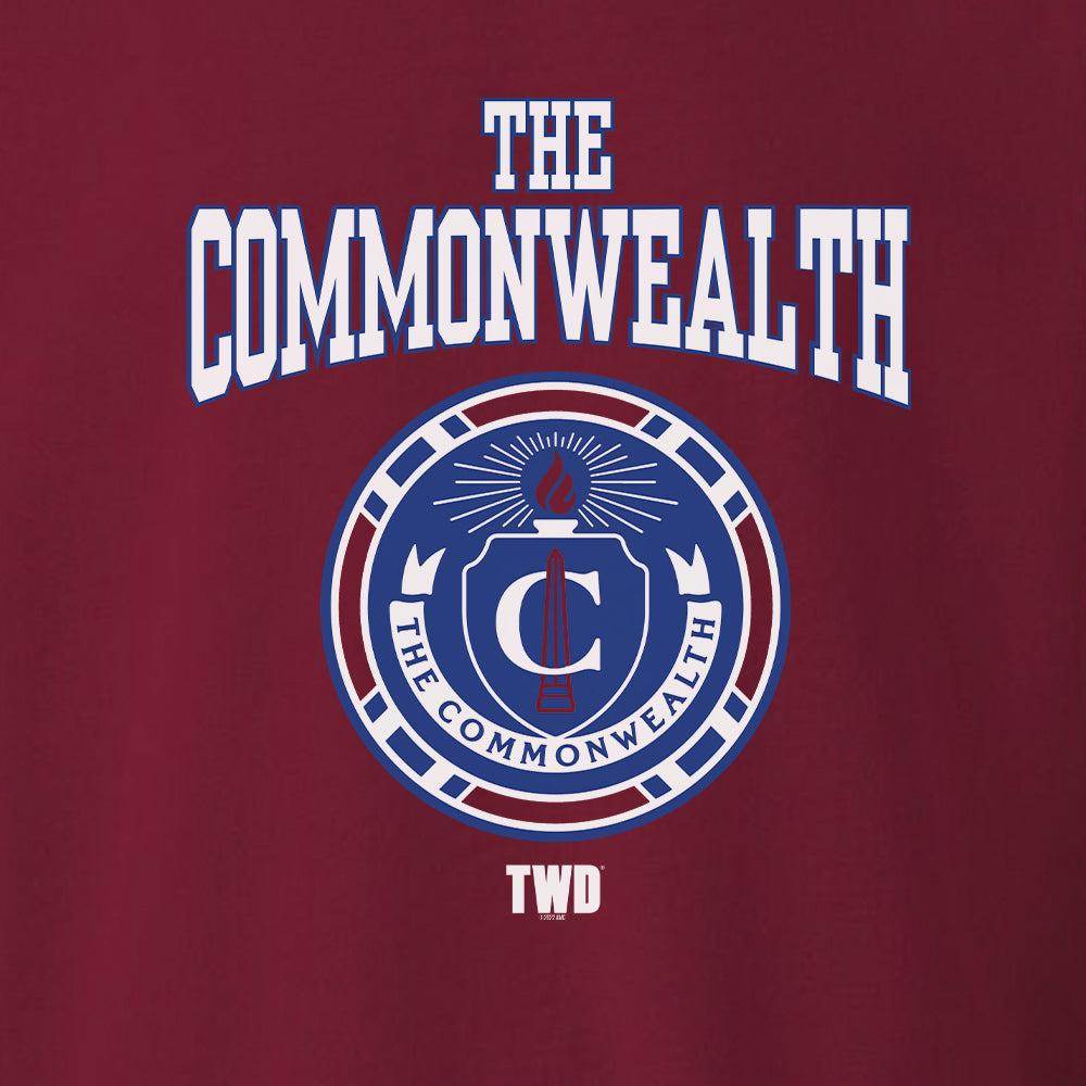 The Walking Dead Commonwealth Collegiate Fleece Crewneck Sweatshirt