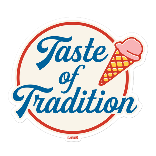 The Walking Dead Taste of Tradition Die Cut Sticker-0