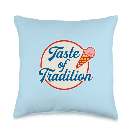 The Walking Dead Taste of Tradition Throw Pillow-0