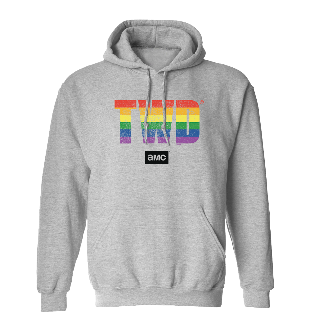 The Walking Dead TWD Pride Logo Fleece Hooded Sweatshirt