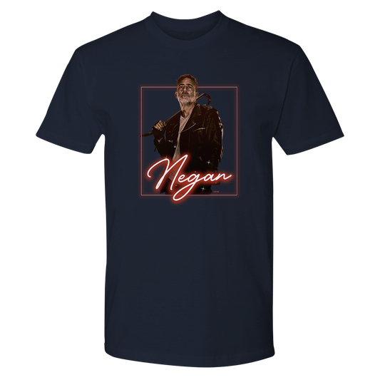 The Walking Dead Vintage Negan Adult Short Sleeve T-Shirt-3