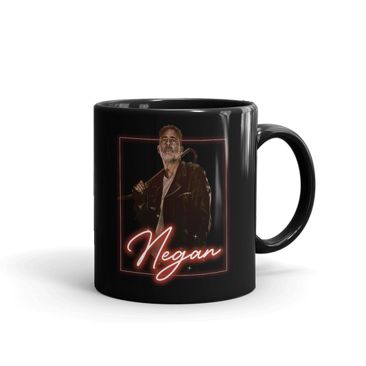 The Walking Dead Vintage Negan Black Mug-0