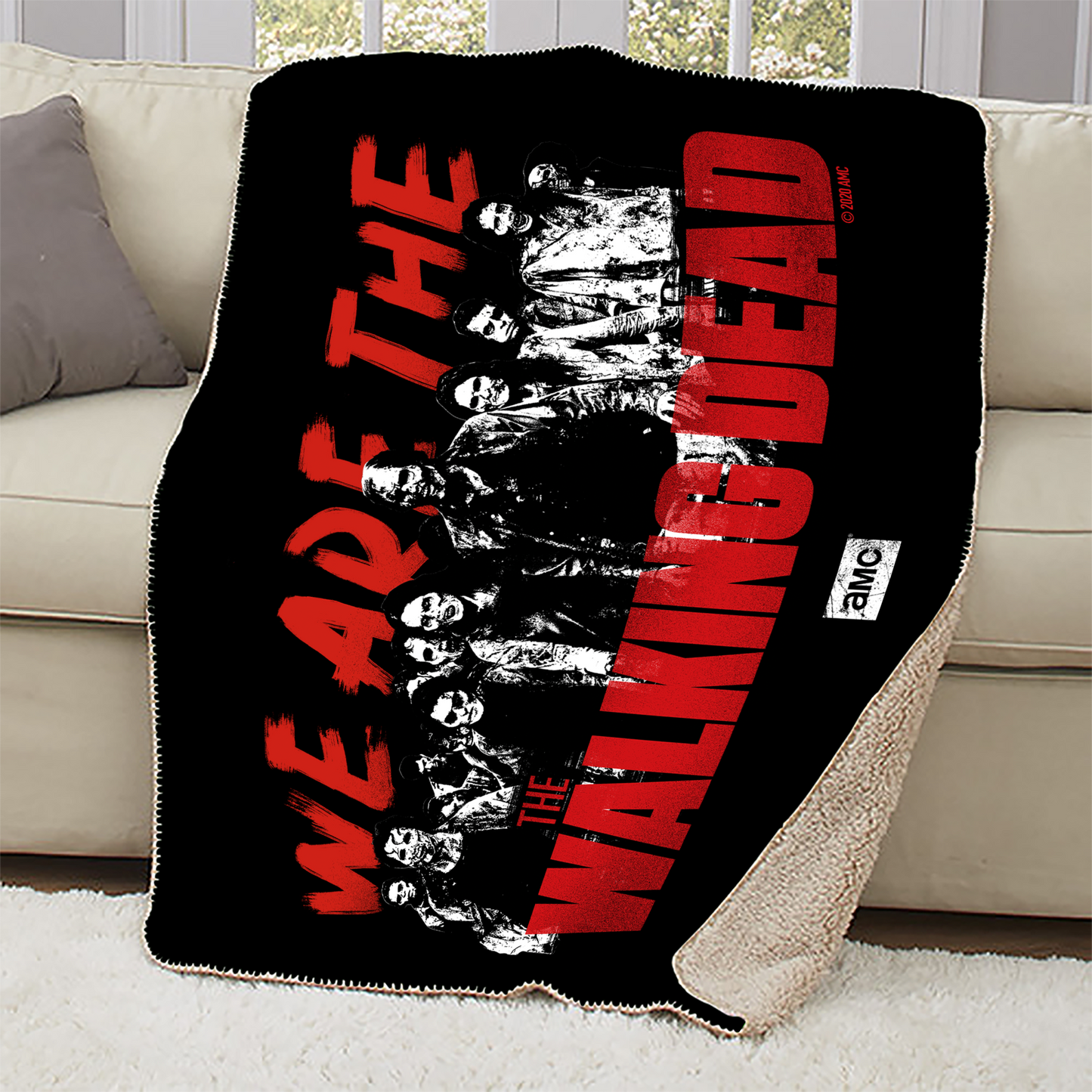 The Walking Dead We Are The Walking Dead Sherpa Blanket