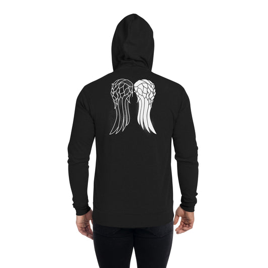 The Walking Dead Daryl Dixon Wings Zip Up Hoodie-4