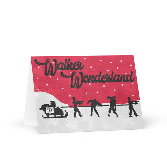 The Walking Dead Walker Wonderland Greeting Card-4