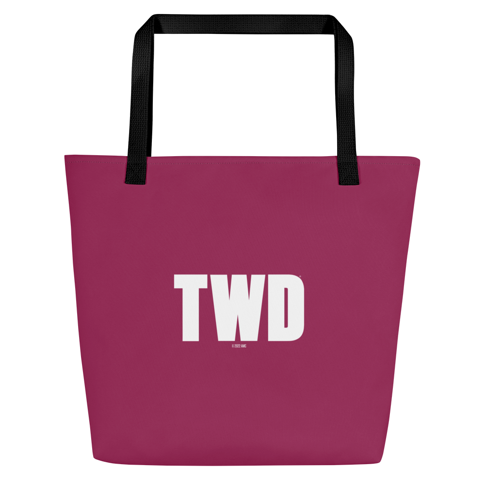 The Walking Dead Wolves Not Far Premium Tote Bag