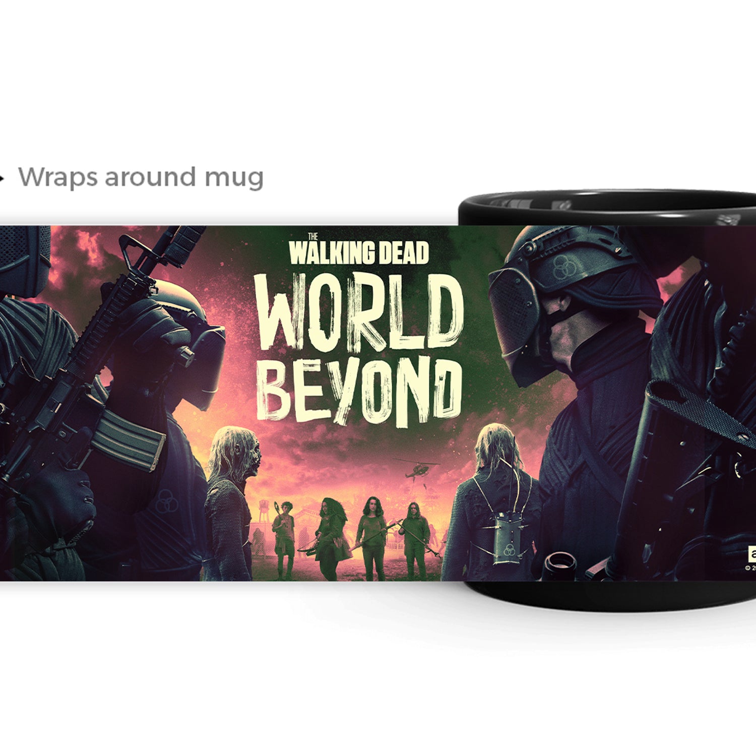 The Walking Dead: World Beyond Season 2 Key Art Black Mug