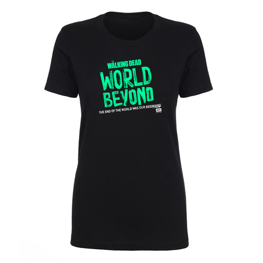 The Walking Dead: World Beyond Season 1 Logo Women's Short Sleeve T-Shirt-0