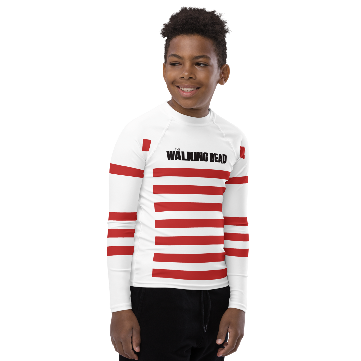 The Walking Dead Commonwealth Uniform Unisex Youth Rash Guard T-Shirt