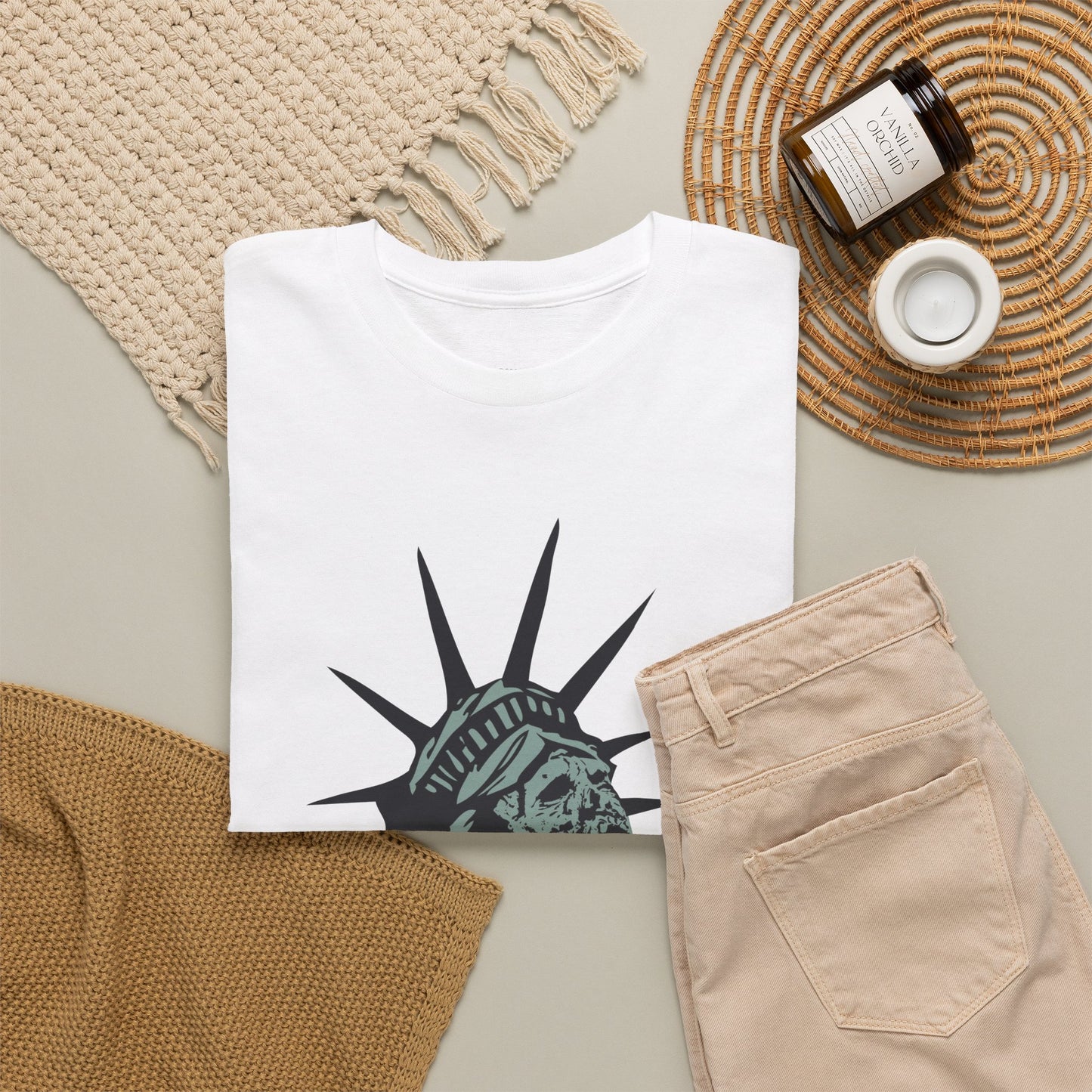 Dead City of Liberty Zombie T-Shirt