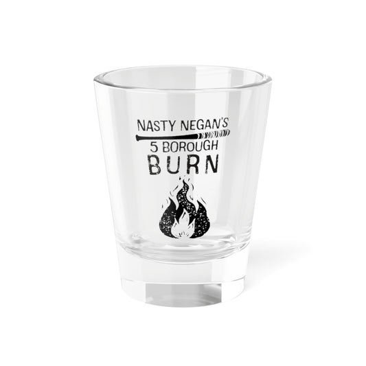 Dead City Negan's 5 Borough Burn Shotglass-0