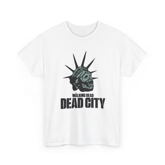 Dead City Statue of Liberty Zombie T-Shirt-4