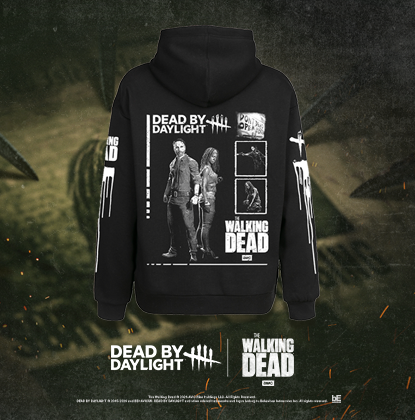 <p>Limited Edition TWD x Dead By Daylight Hoodie Now Available!</p>