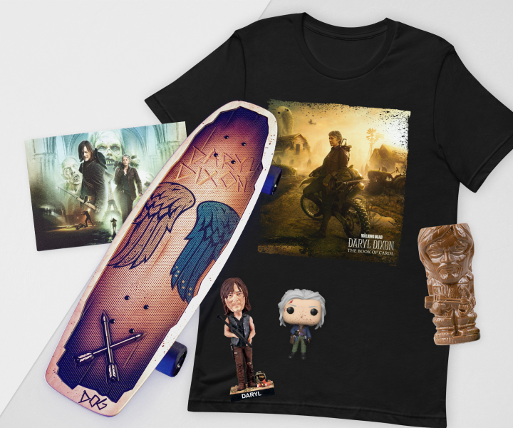 <p>THE OFFICIAL STARTER PACK OF DARYL DIXON - BOOK OF CAROL</p>