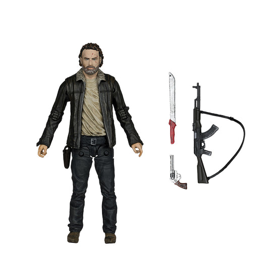 The Walking Dead Deputy Rick Grimes 5 Inch Mcfarlane Figure-0