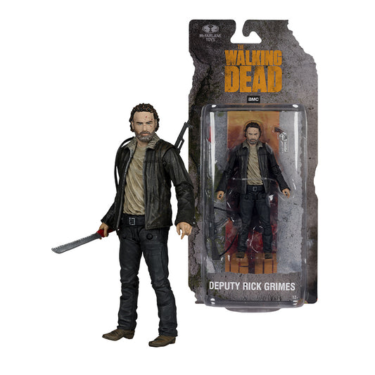 The Walking Dead Deputy Rick Grimes 5 Inch Mcfarlane Figure-1