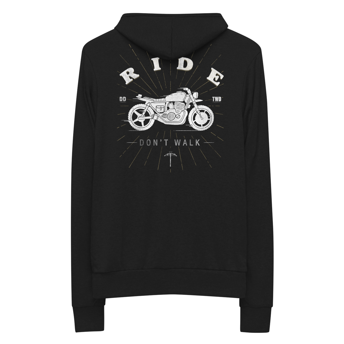 The Walking Dead Ride Don't Walk Zip Up Hoodie