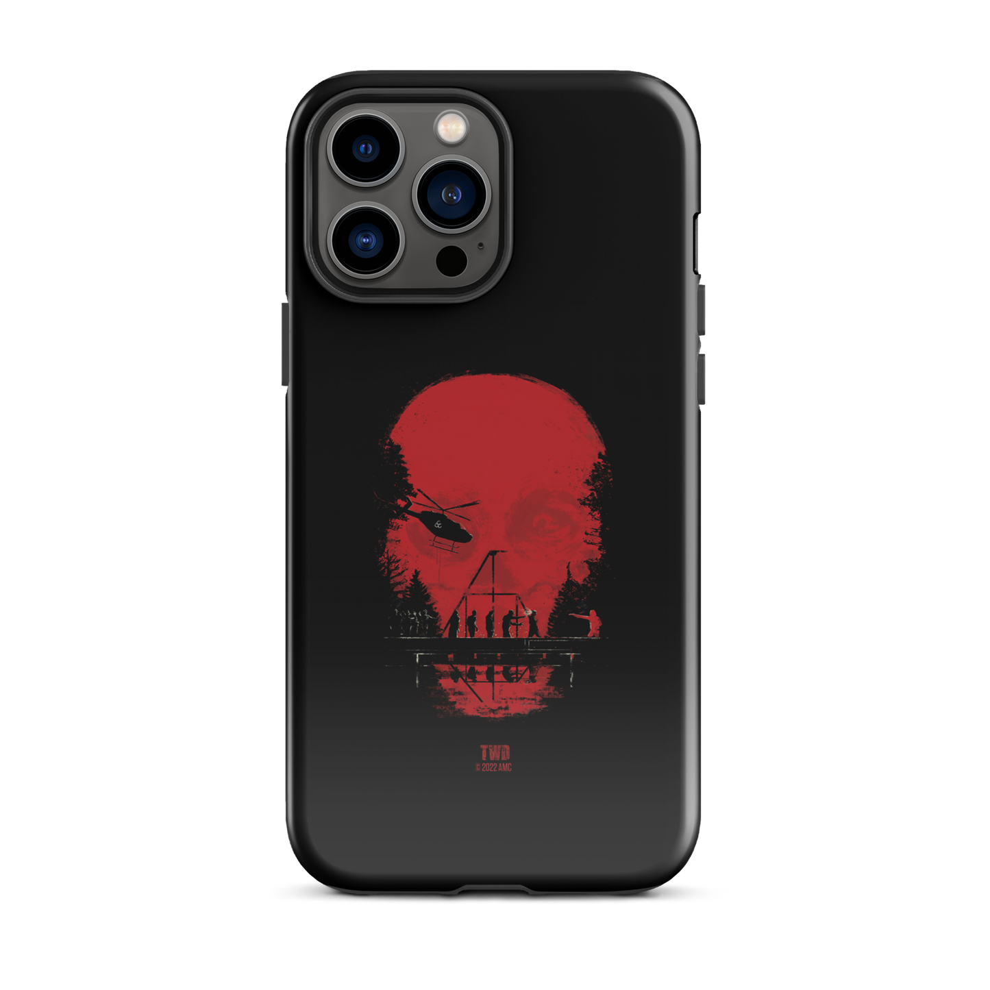 The Walking Dead Skull Tough Phone Case - iPhone