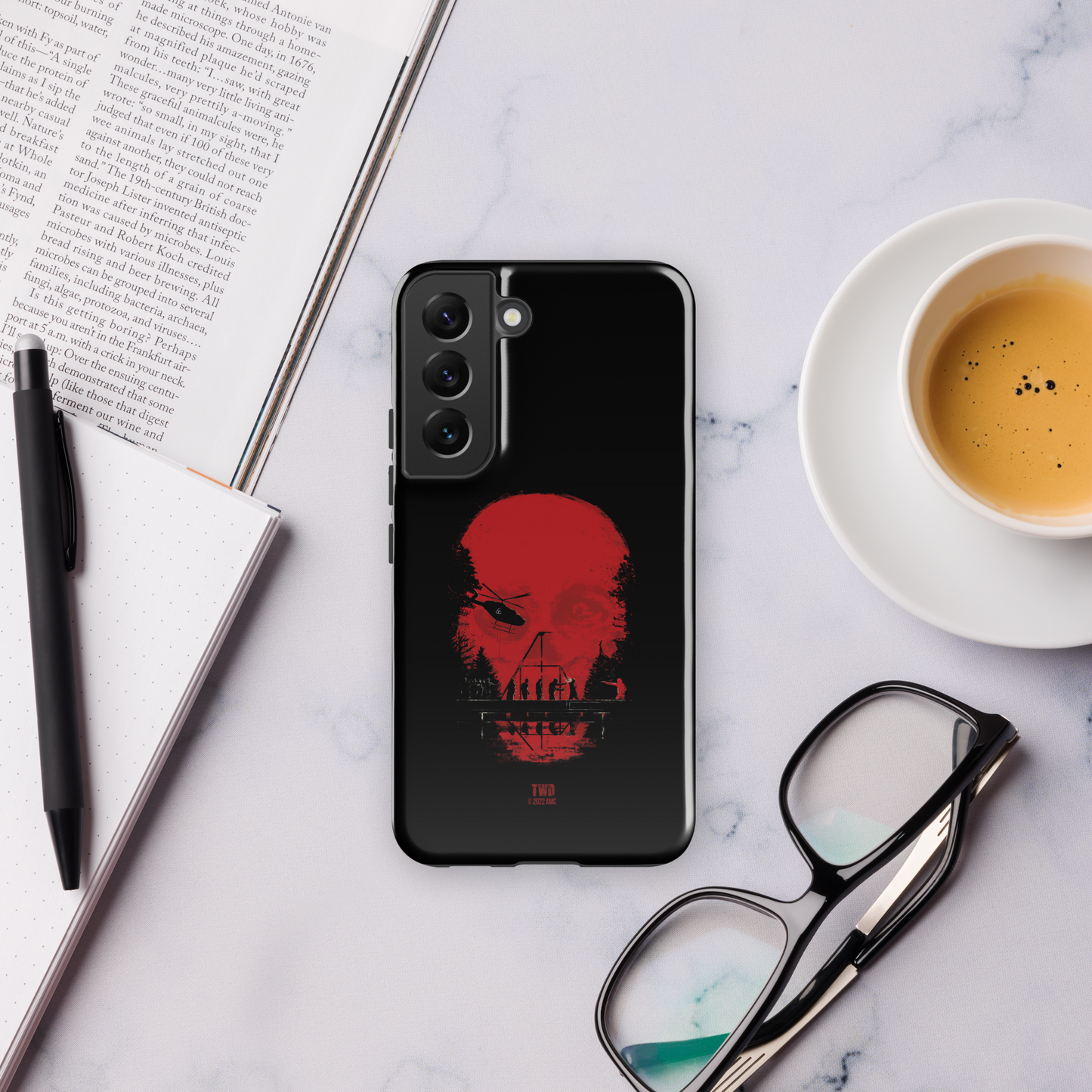 The Walking Dead Dead Skull Tough Phone Case - Samsung
