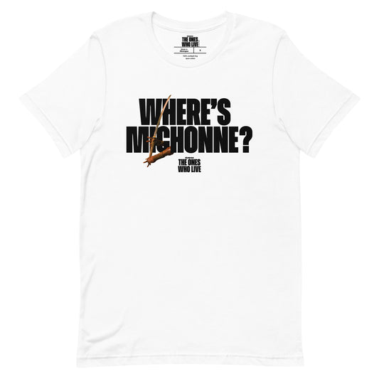 The Walking Dead: The Ones Who Live Where's Michonne? Katana Adult T-shirt-0