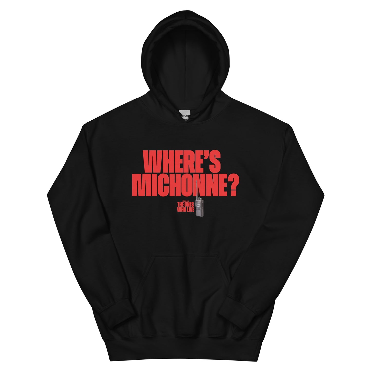 The Walking Dead: The Ones Who Live Where's Michonne? Walkie Adult Hoodie