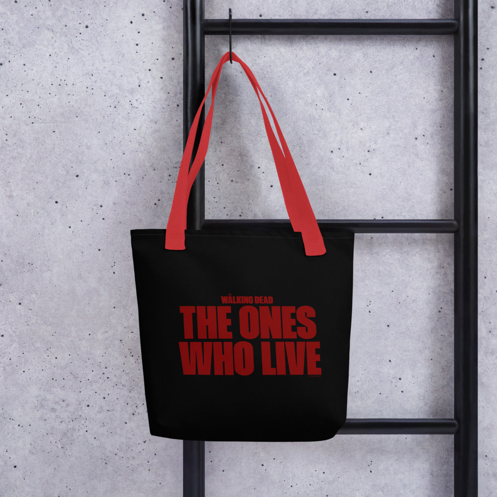 The Walking Dead: The Ones Who Live Rick Tote Bag