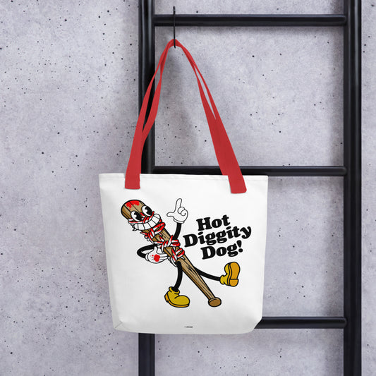 The Walking Dead Tote Bag 15th Anniversary Hot Diggity Dog-1