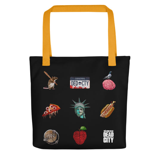 Dead City Dead New York Tote Bag-0
