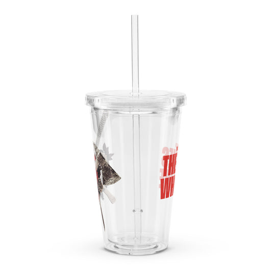 The Walking Dead: The Ones Who Live Skull Clear Tumbler-1