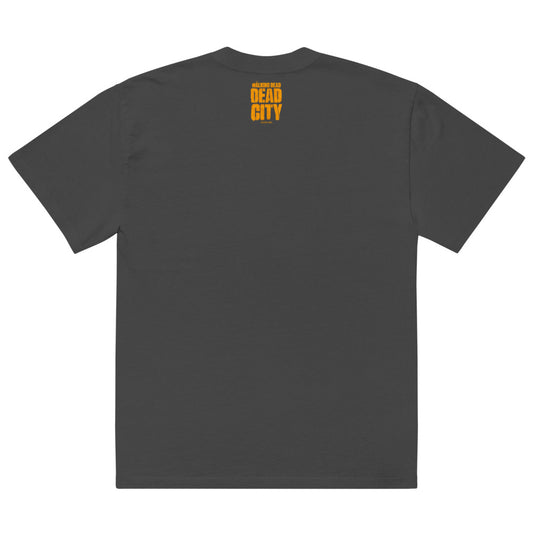 Dead City Season 2 Sewer Slugger Oversized Faded T-Shirt-1