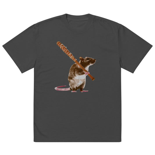 Dead City Season 2 Sewer Slugger Oversized Faded T-Shirt-0