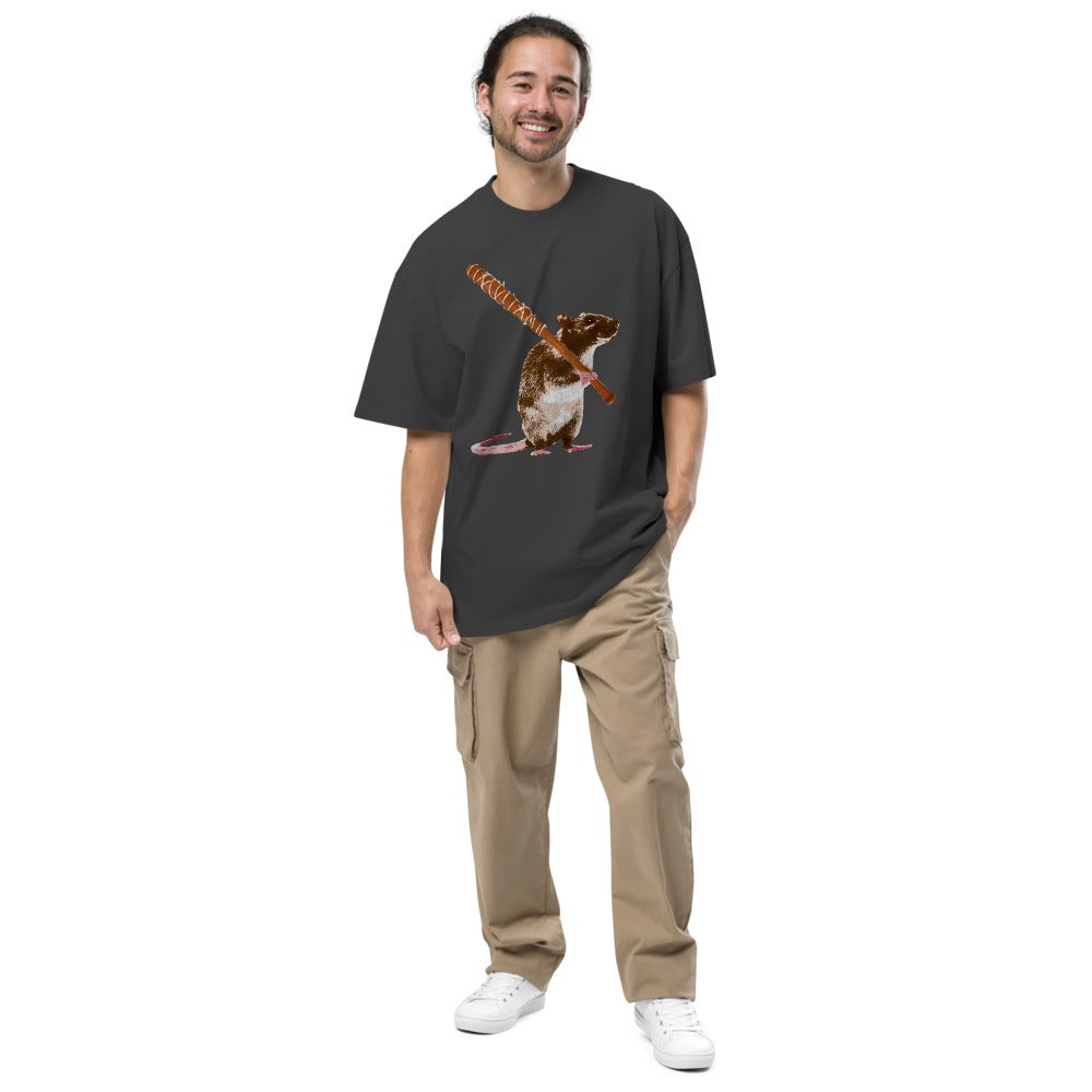 Dead City Season 2 Sewer Slugger Oversized Faded T-Shirt