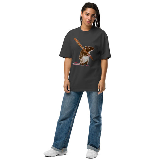 Dead City Season 2 Sewer Slugger Oversized Faded T-Shirt-4