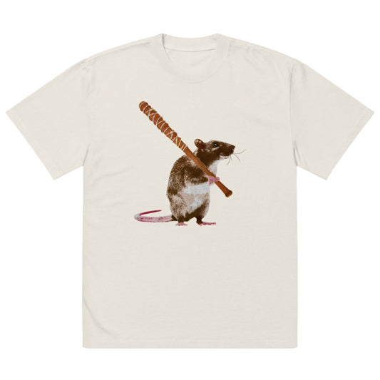 Dead City Season 2 Sewer Slugger Oversized Faded T-Shirt-6