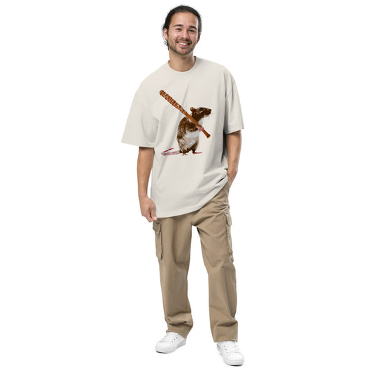 Dead City Season 2 Sewer Slugger Oversized Faded T-Shirt-8