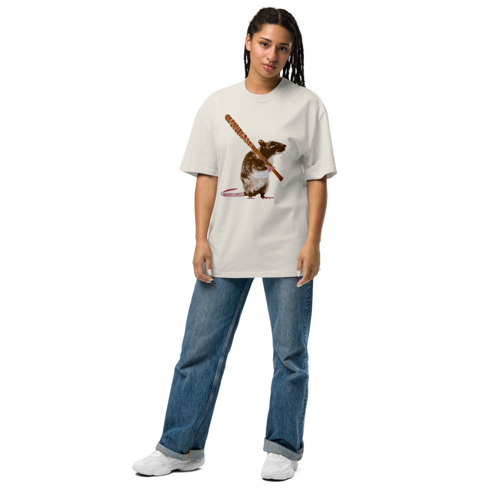 Dead City Season 2 Sewer Slugger Oversized Faded T-Shirt