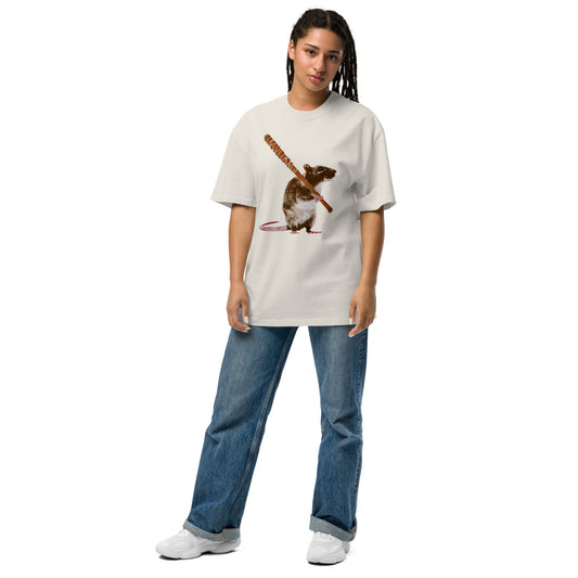 Dead City Season 2 Sewer Slugger Oversized Faded T-Shirt-10