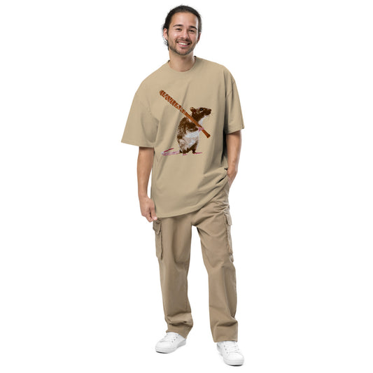 Dead City Season 2 Sewer Slugger Oversized Faded T-Shirt-14