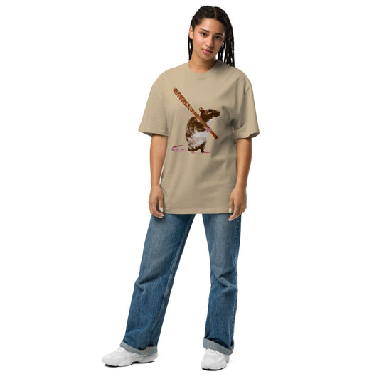 Dead City Season 2 Sewer Slugger Oversized Faded T-Shirt-16
