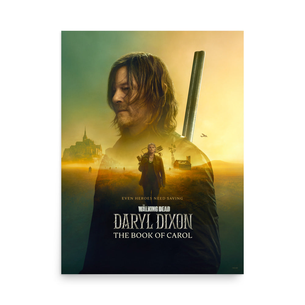 The Walking Dead Daryl Dixon Season 2 Premium Poster