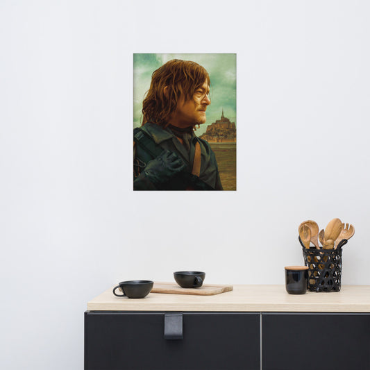 The Walking Dead: Daryl Dixon Daryl French Portrait Premium Poster-1