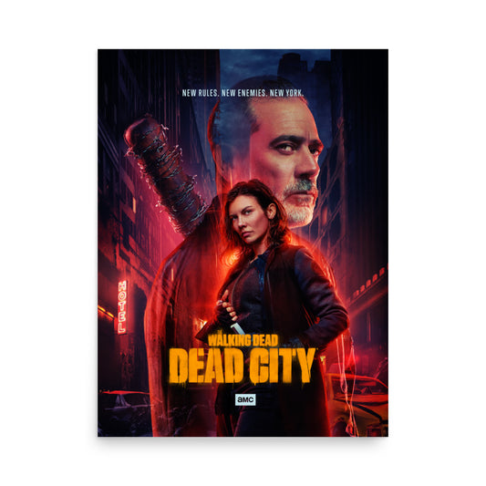 Dead City Season 2 Key Art Negan Poster-0